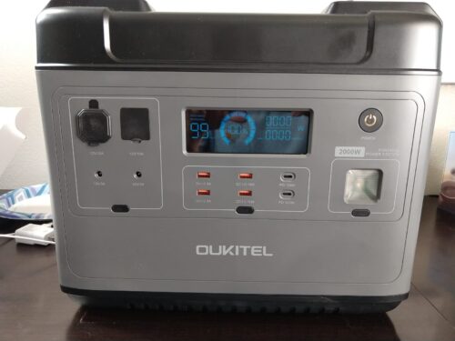 OUKITEL P2001 Portable Power Station 2000W/2000Wh photo review