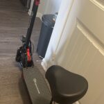 EverCross Electric Scooter, Electric Scooter for Adults with 800W Motor, Up to 28MPH & 25 Miles, Scooter for Adults with Dual Braking System, Folding Electric Scooter Offroad with 10'' Solid Tires photo review